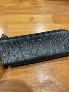 COACH ペンケース　レザー　ブラック