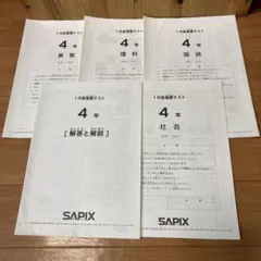 sapix 4年