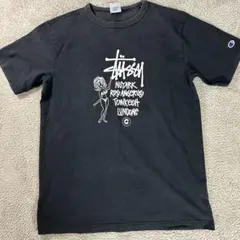 【希少】STUSSY Champion Cities Girl Tシャツ M