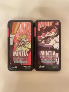 MINTIA　ミンティアブリーズ　シャイニーピンク空箱　ONE PIECE