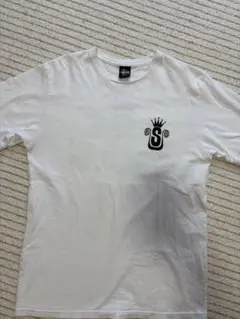 【希少・レア】Stussy バックプリント Tシャツ ホワイト M