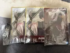 桃源暗鬼 1番くじ 桃角桜介 D賞 アクスタ H賞 ミニ色紙 G賞ラバーチャーム