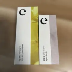 【2点セット】epo skincare 化粧水 乳液
