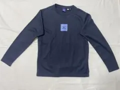 【MIZUNO】ミズノ ジュニア 長袖プラクティスシャツ ネイビー 160cm
