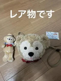 新品 ディズニー ダッフィー ぬいぐるみバッジ 2019 秋のぼうけん タグ