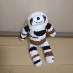 ナマケモノぬいぐるみ　靴下アニマル　ハンドメイド
