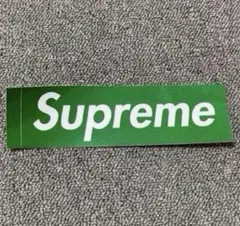 Supreme boxlogo sticker green