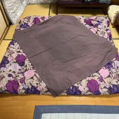 花柄 こたつ布団とアクセントカバー