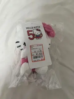 サンリオ おやすみキティ　マスコット　50周年　アベイル キーホルダー