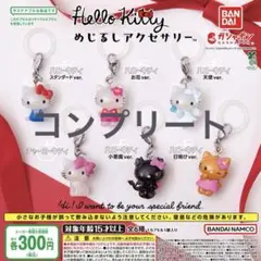 ハローキティ めじるしアクセサリー コンプリート