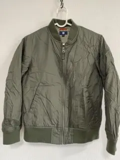 UNIQLO ユニクロ　キッズ　140 MA-1 ブルゾン　カーキ
