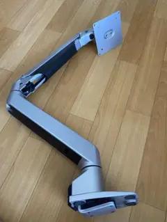 シルバー モニターアーム VESA対応