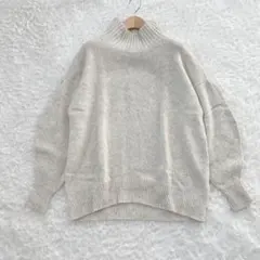 SLOBEIENA　スローブイエナ　ハイネックプルオーバー　ニット　ウール