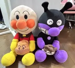 アンパンマン バイキンマン ぬいぐるみセット