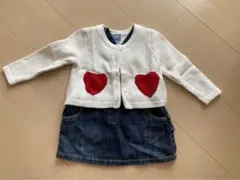 OLD NAVY デニムサロペット GAP カーディガン 80