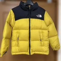 THE NORTH FACE ヌプシダウン130 イエローブラッククリーニング済