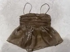 AMERICAN RAG CIE シアーフリルビスチェ　レディース