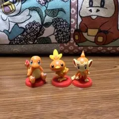 ポケモン フィギュアセット ヒトカゲ アチャモ ヒコザル