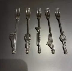Mikimoto 音符 モチーフ フォーク5本セットのサムネイル