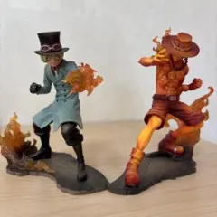 ONE PIECE STAMPEDE フィギュア　エース　サボ　ワンピース