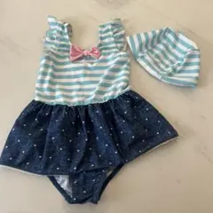 女の子用ワンピース水着 110cm