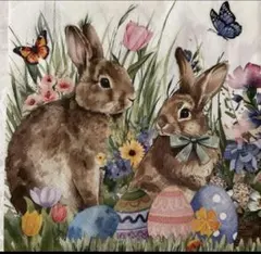 ꕤ︎︎·͜· ︎︎Easter8⑯・ペーパーナプキン5枚セット