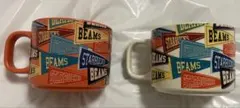 Starbucks BEAMS リサイクルセラミックマグ 2個セット