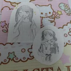 オリジナルイラスト　女の子