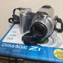 コニカミノルタ Dimage Z1 ディマージュ　箱説つき　単三電池駆動のサムネイル