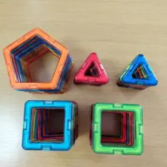 マグフォーマー 全て正規品 刻印あり 133個セット MAGFORMERS（マグ・フォーマー）シリーズ(並び順：新着順