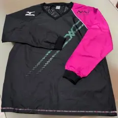 Mizuno ウォームアップウェア ブラック/ピンク　メルカリ便