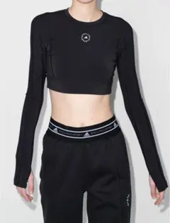 adidas Stella McCartney クロップドトレーナー