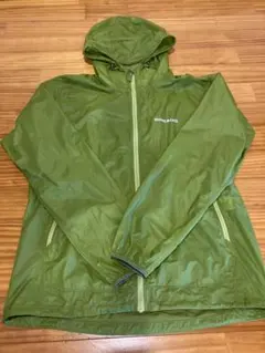mont-bell ウィンドブラストパーカ　 グリーン メンズM