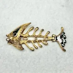 希少 FLORENZA ペンダントトップ フィッシュモチーフ 魚 ヴィンテージ