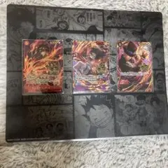 ワンピースカード・3rd ANNIVERSARY 3兄弟カード3枚
