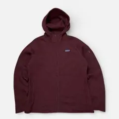 Patagonia ベターセーターフーディ ボルドー アウトドア L