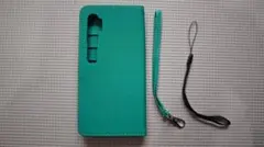 新品！ Xiaomi Mi Note 10 手帳型ケース(グリーン系)のサムネイル