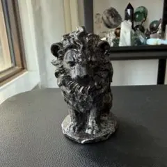 アンティーク　清代・石材彫刻　獅子　ヴィンテージ　レア 唐风格青石狮子高21cm 宽12cm 厚12cm 待售pm #antique #interiordecor