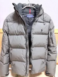 サイズXS POLO グレー ダウンジャケット