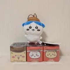 ちいかわ キューケース2　3点　＆　どんぐり帽子マスコット