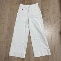 ワイドパンツ ホワイト