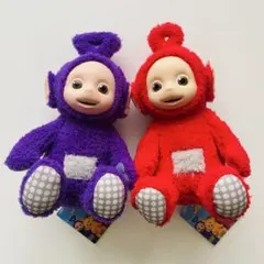 テレタビーズ　ぬいぐるみ　ポー　ティンキー・ウィンキー　タグ付き