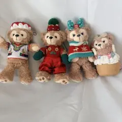 ダッフィー シェリーメイ ぬいぐるみバッジ ぬいスト セット　ディズニーリゾート