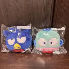 はぴだんぶい　当たりくじ　バッドばつ丸　ハンギョドン　フェイスマスコット　2個