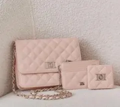 Darich DDロゴキルティングトラベルセット　ピンク