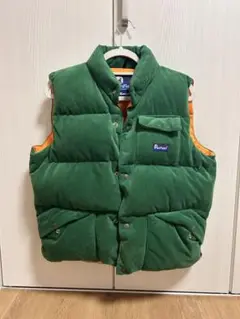 Penfield ダウンベスト グリーン/オレンジ