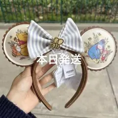即日発送❣️香港ディズニー新作　森のプーさんと仲間たち　カチューシャ