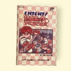 説明書のみ　いけいけ！熱血ホッケー部　すべってころんで大乱闘