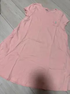 POLO RALPH LAUREN 半袖ワンピース ピンク 120
