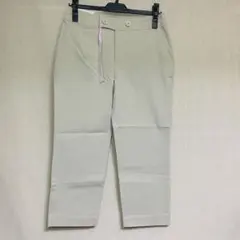 新品　UNIQLO ユニクロ　スティッククロップドパンツ　ベージュ
